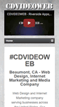 Mobile Screenshot of cdvideoweb.com
